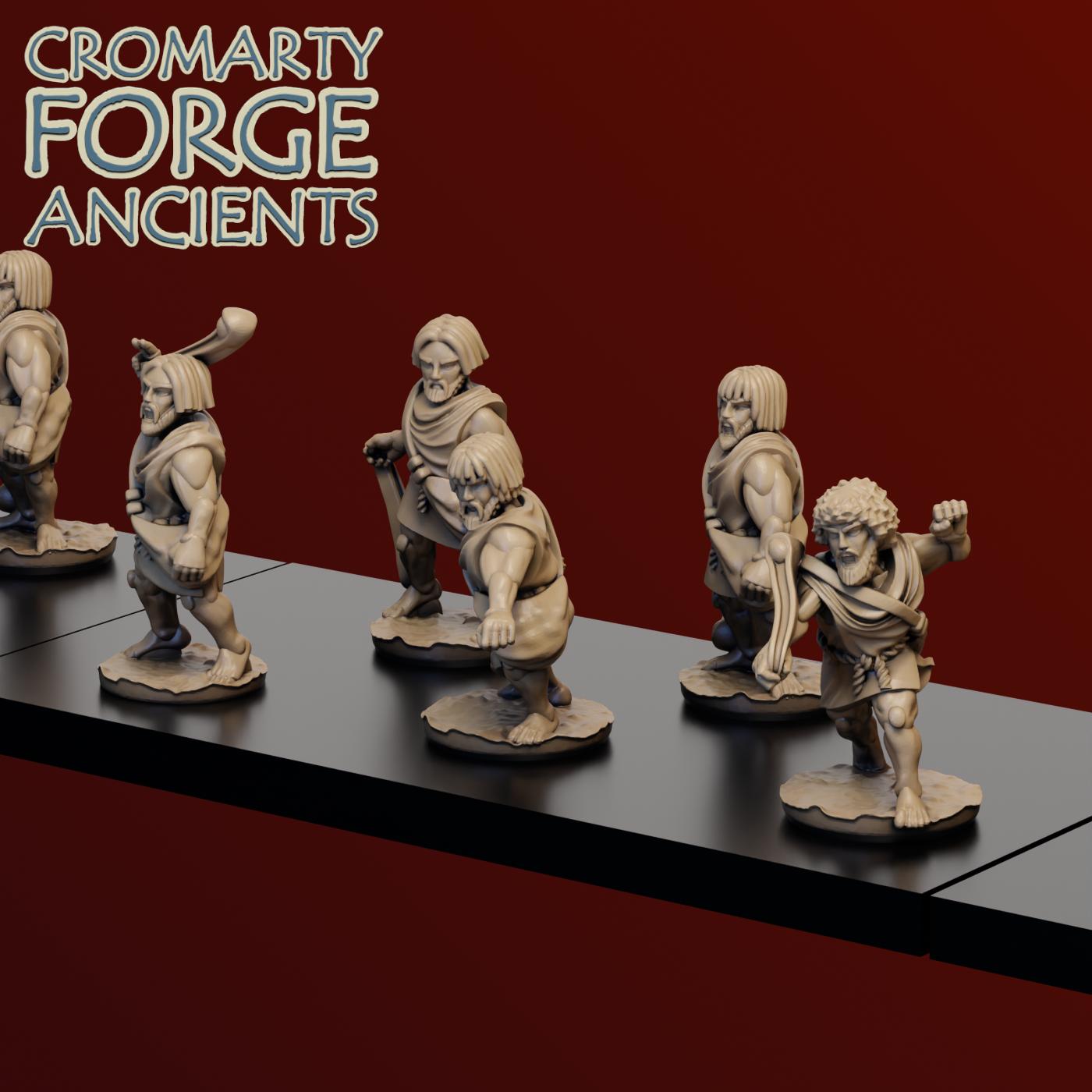 10mm Numidians: Skirmishers (Archers and Slingers) - Image 4