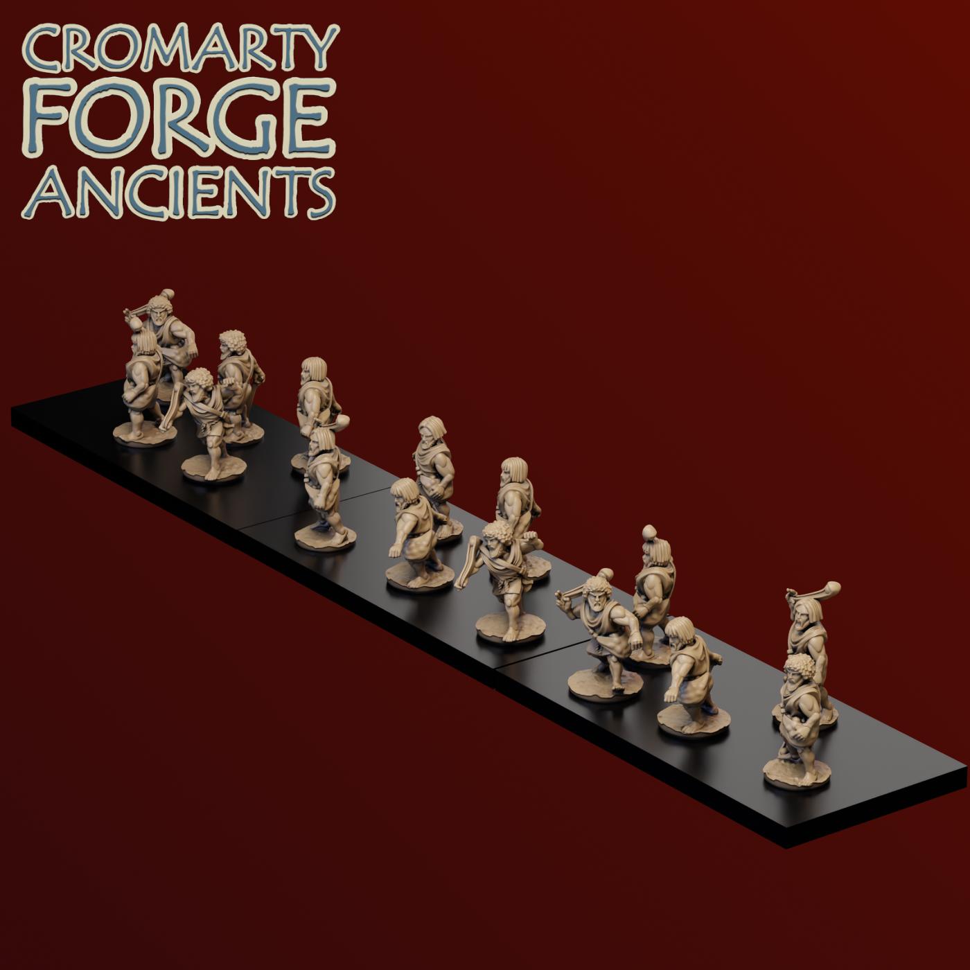 10mm Numidians: Skirmishers (Archers and Slingers) - Image 3