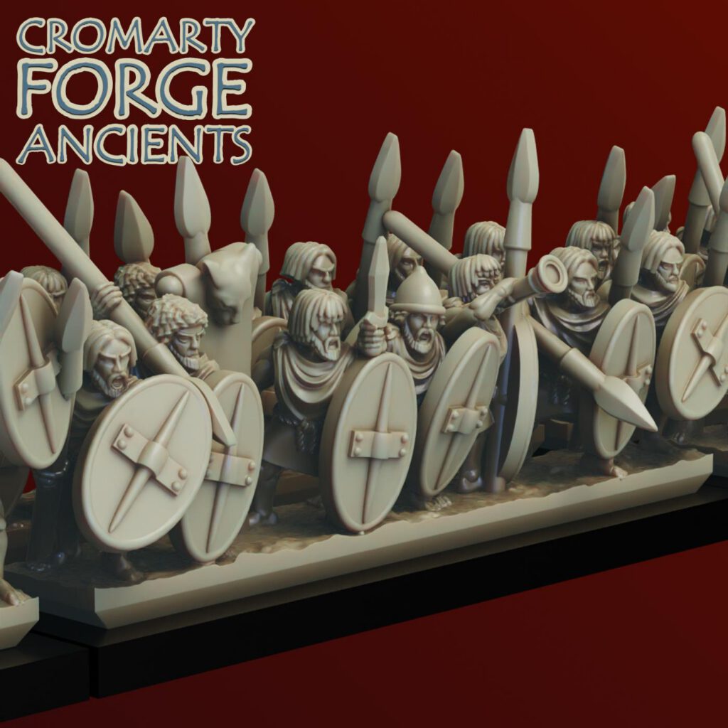 10mm Numidians: Spear