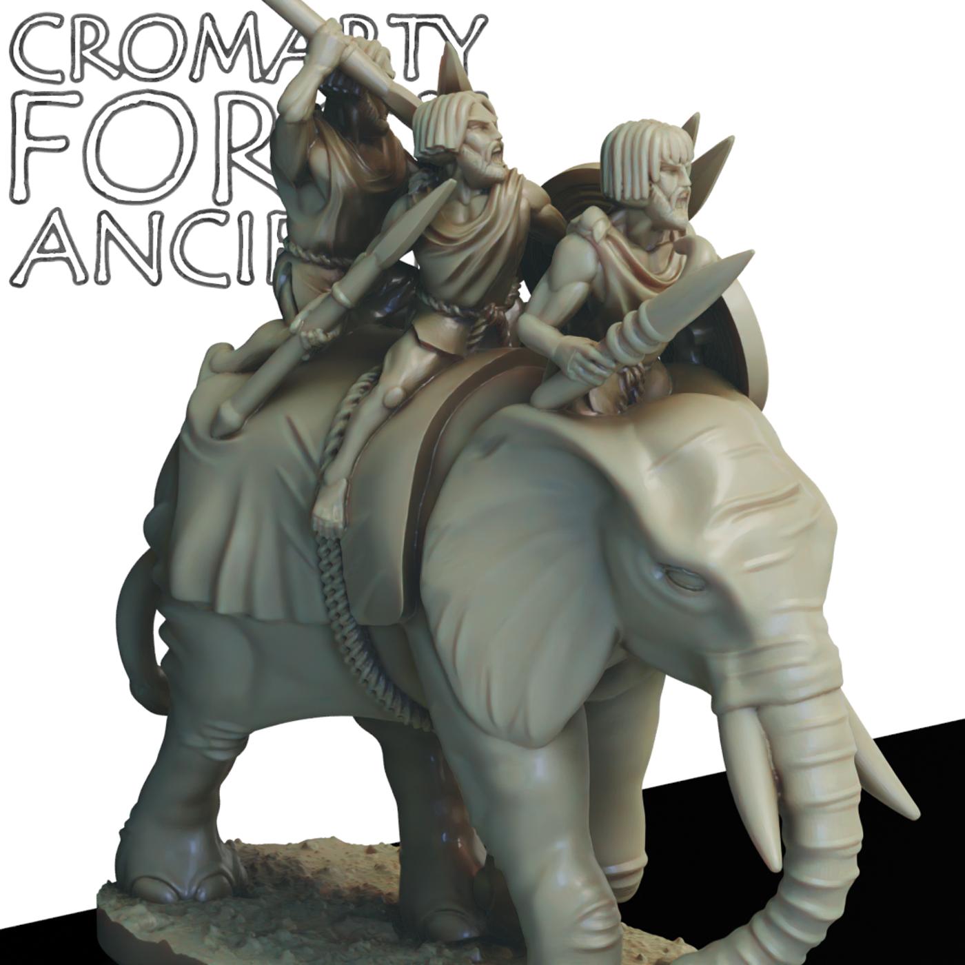 15mm Numidians: Elephants - Image 6