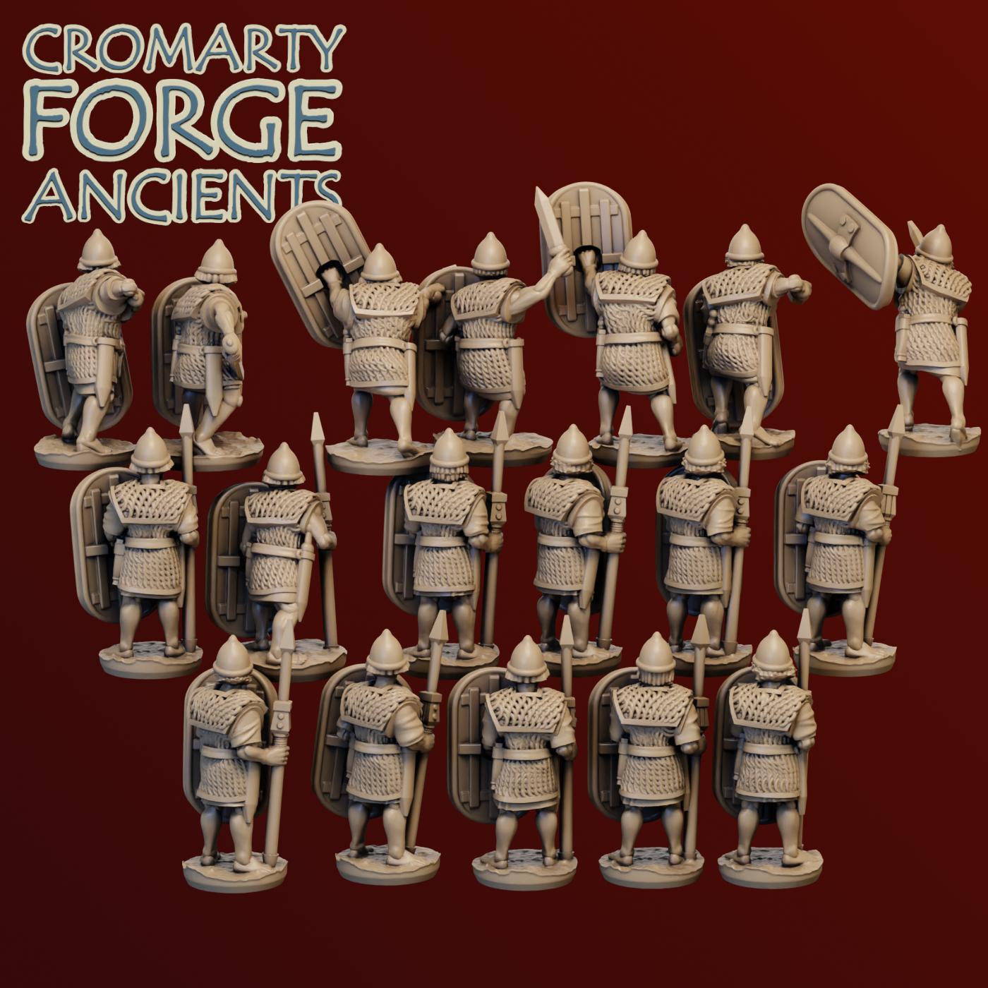 15mm Numidians: Armoured with Pilum and Gladius - Image 2