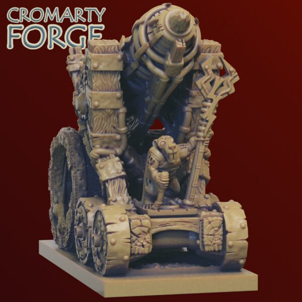 10mm Ratmen: Graaff Cannon - Image 2