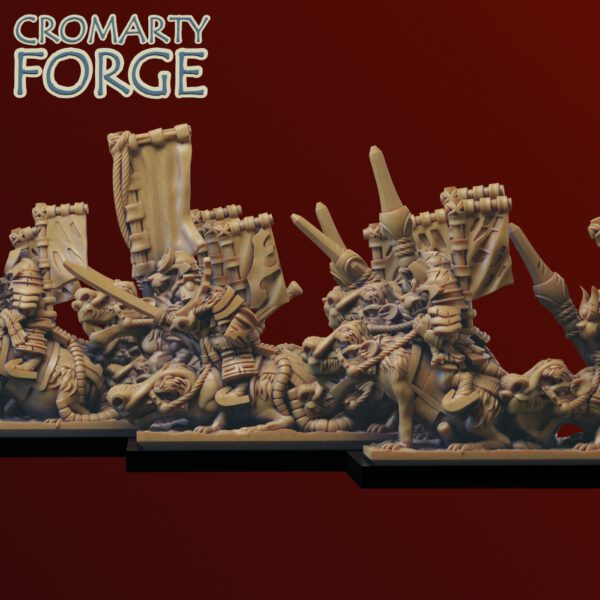 10mm Ratmen: Mounted Samurai - Image 2