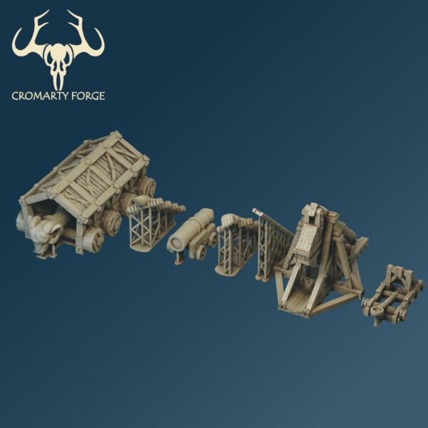 Scenery 10mm: Siege Equipment (For Resin Printing) - Image 4