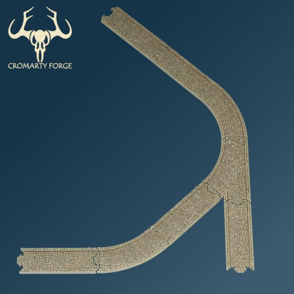 Scenery 10mm: River and Roads Set (For Resin Printing) - Image 2