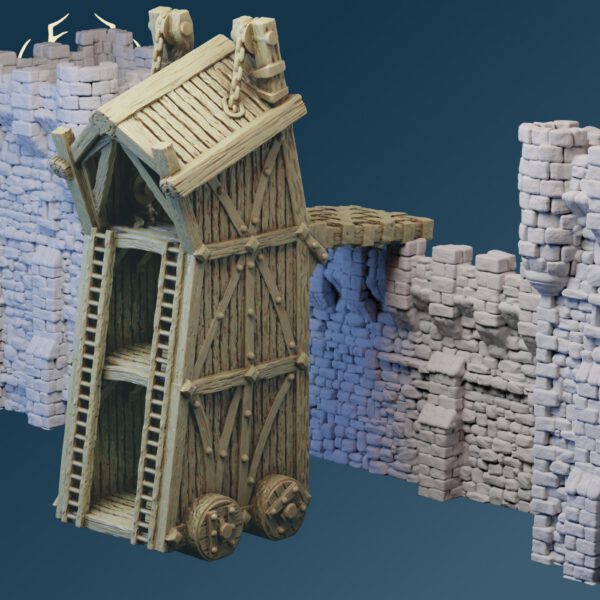 Scenery 10mm: Siege Equipment (For Resin Printing) - Image 3