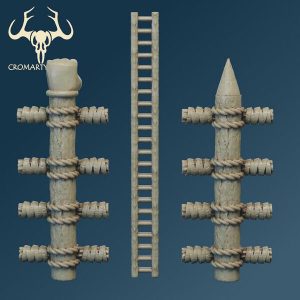 Scenery 10mm: Siege Equipment (For Resin Printing) - Image 6