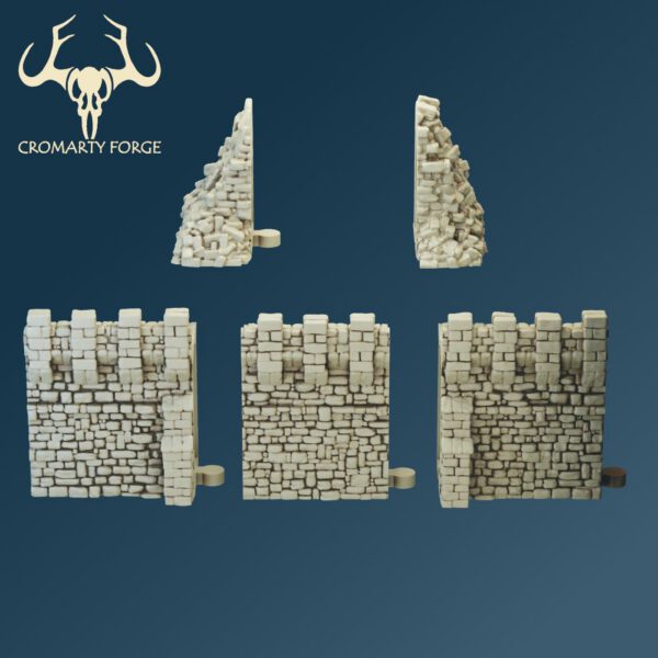 Scenery 10mm: City Wall Expansion Requires City Walls (Resin Printing) - Image 2