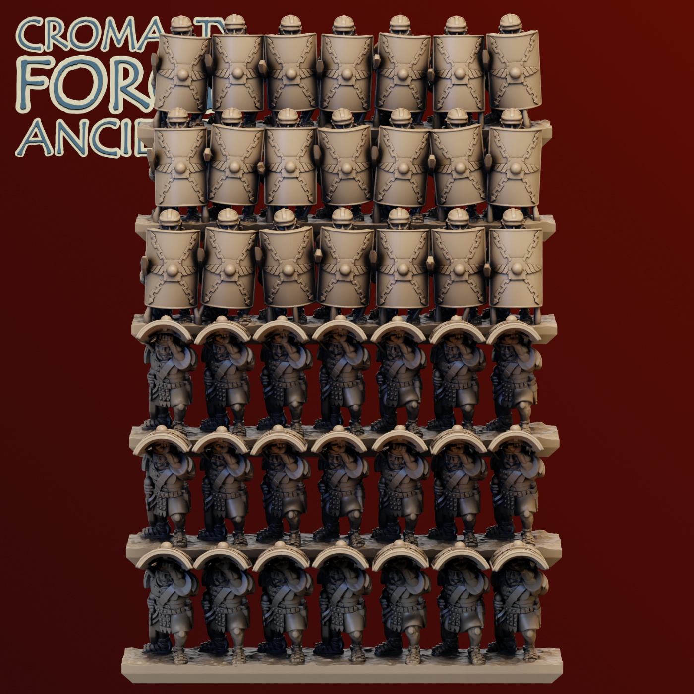 10mm Imperial Romans: Testudo - Image 2