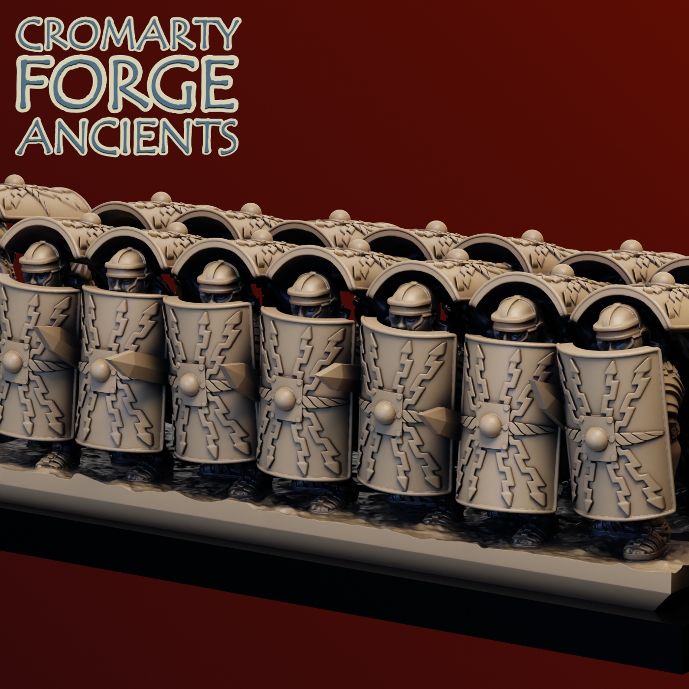 10mm Imperial Romans: Testudo