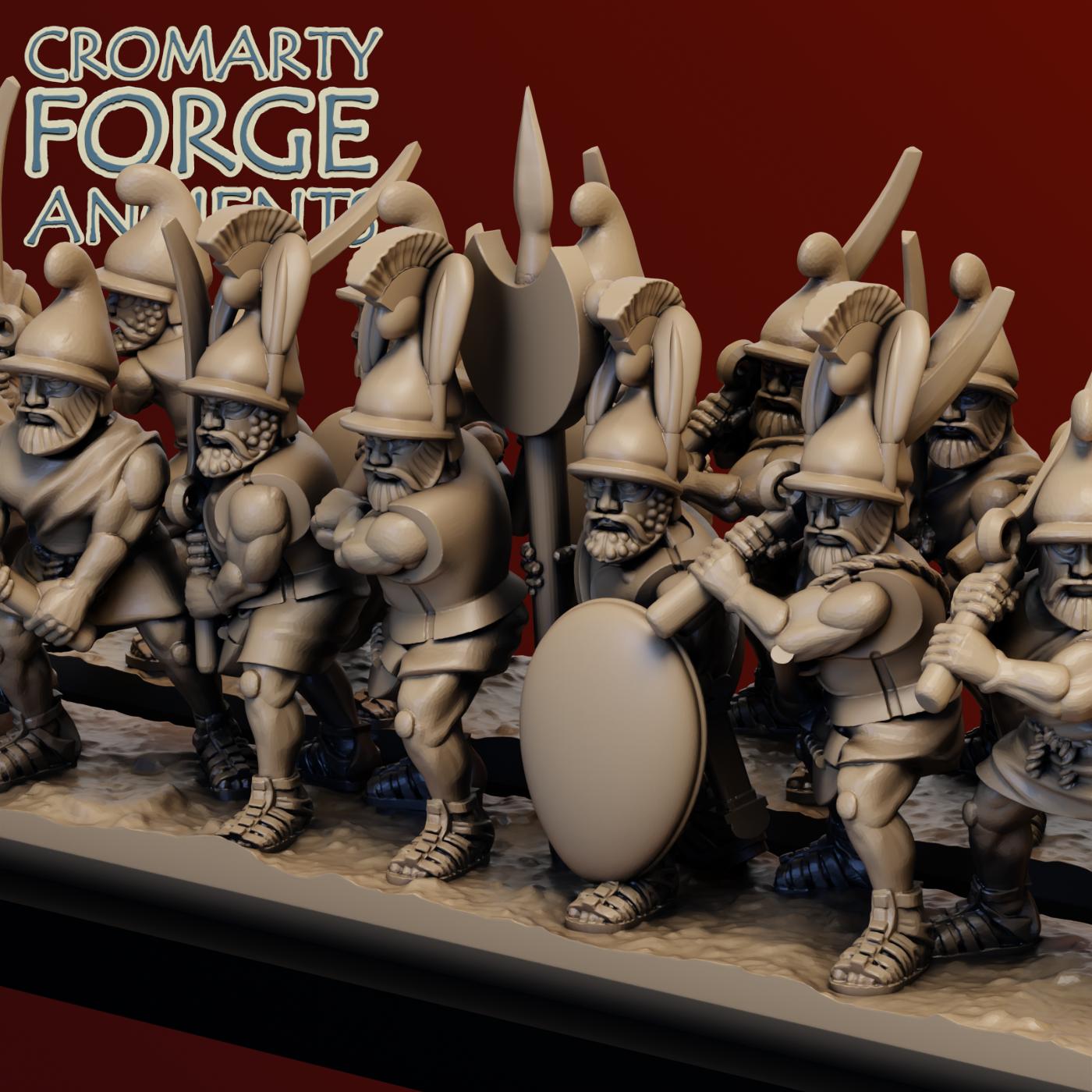 10mm Thracian : Rhomphaia Attacking