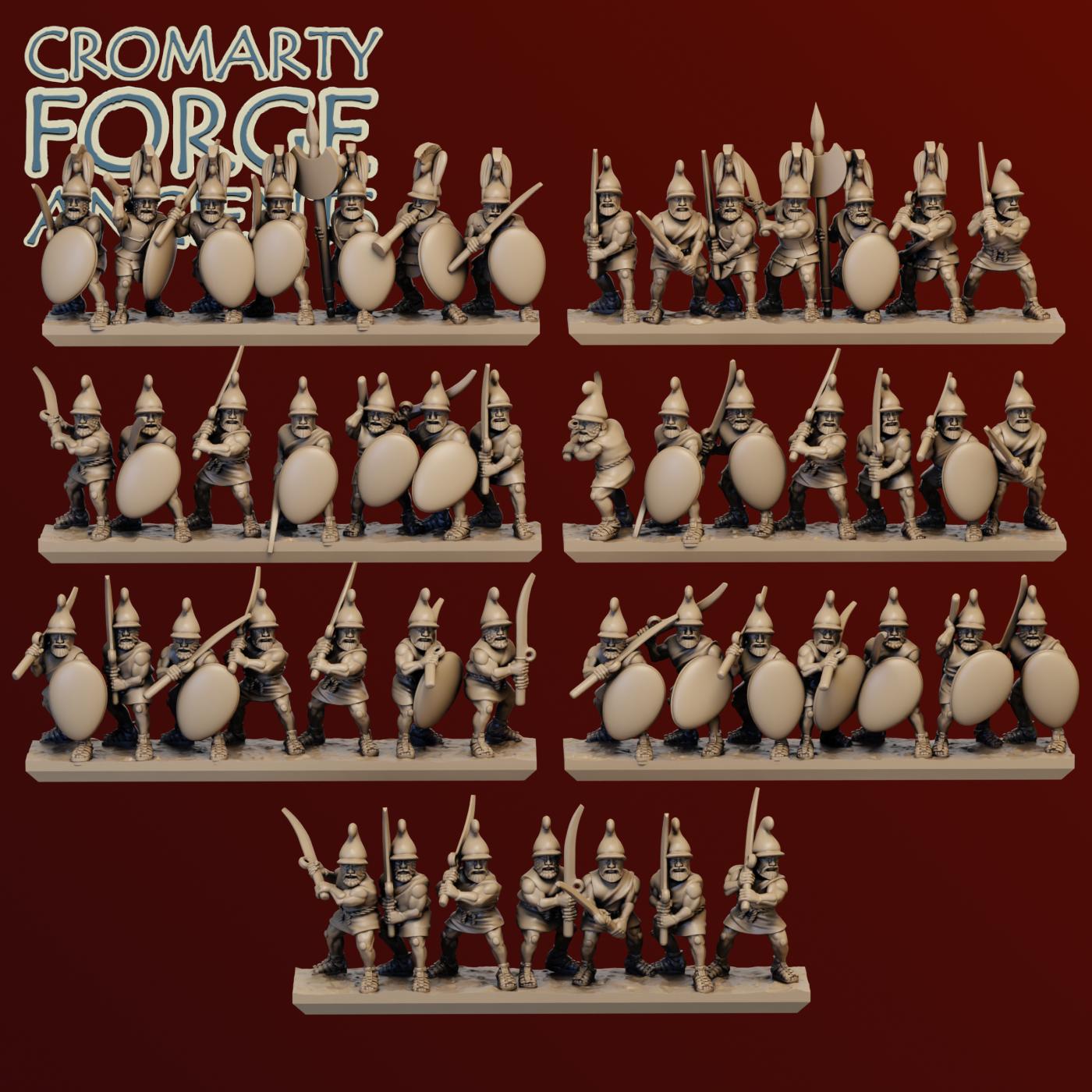 10mm Thracian : Rhomphaia Attacking - Image 3