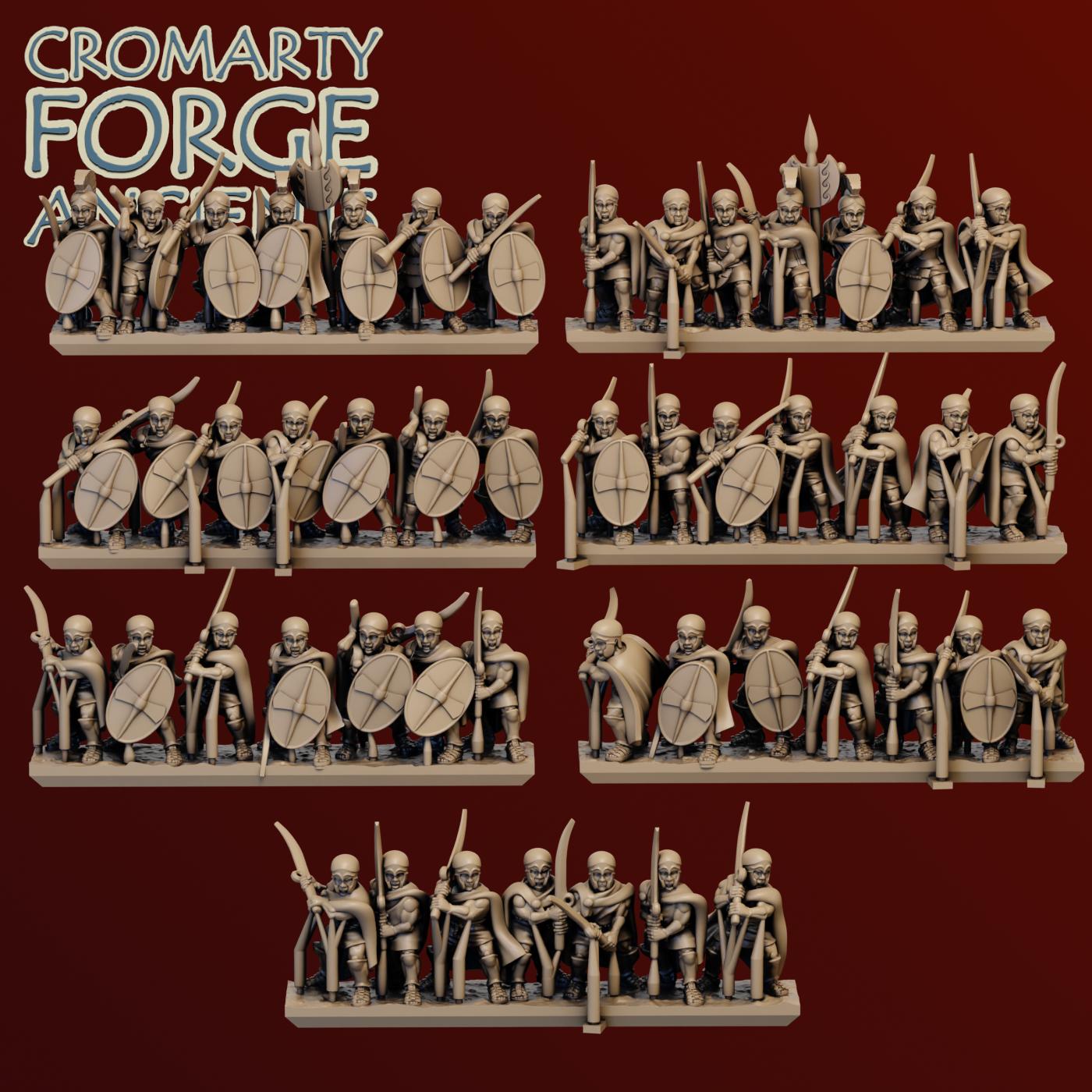 10mm Thracian : Rhomphaia Attacking - Image 2