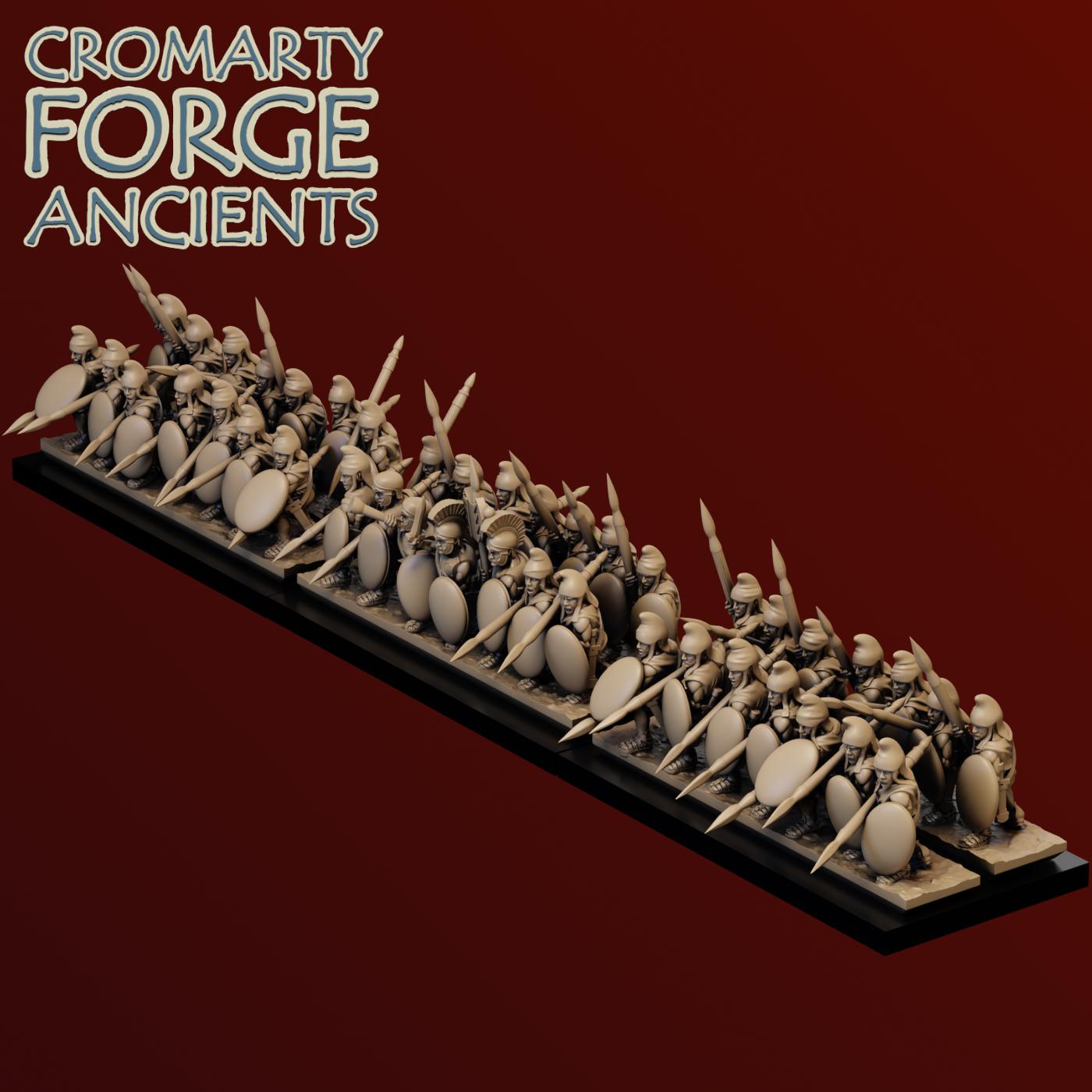 10mm Thracian : Spearmen attacking - Image 3