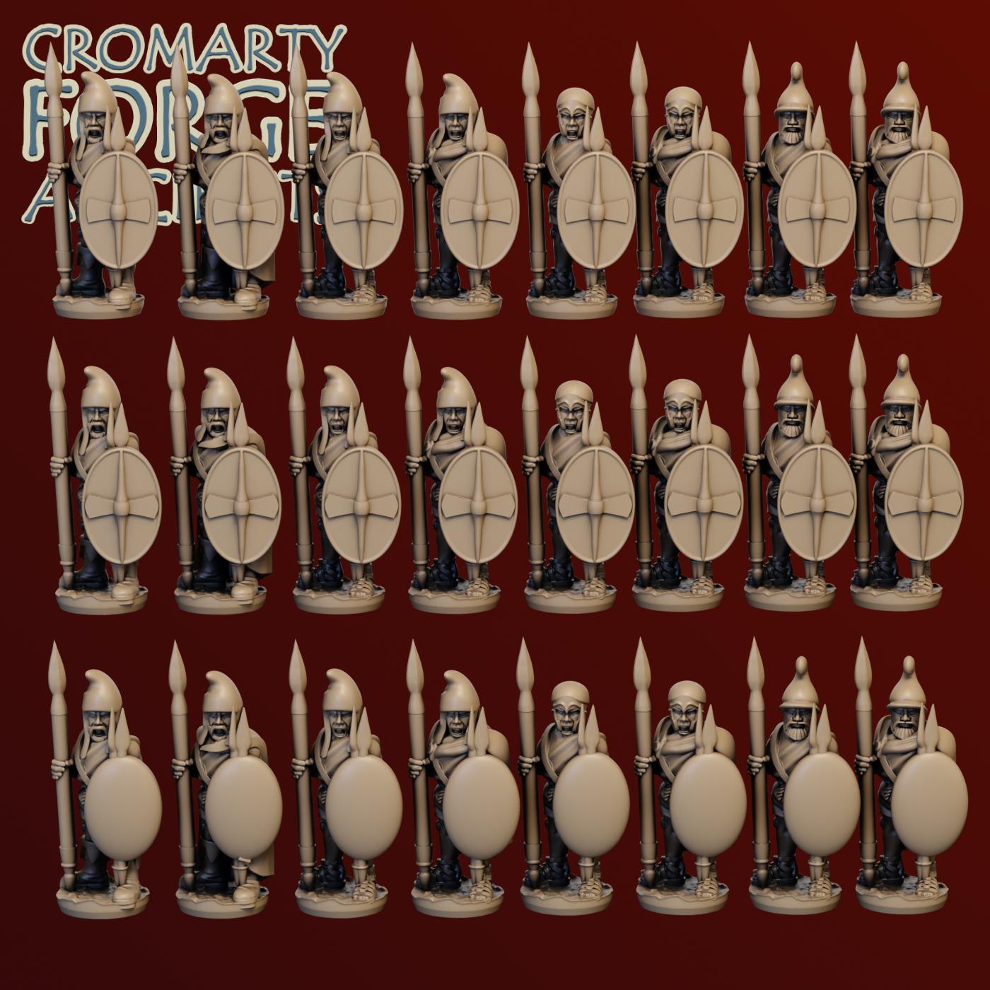 10mm Thracian : Spearmen - Image 4