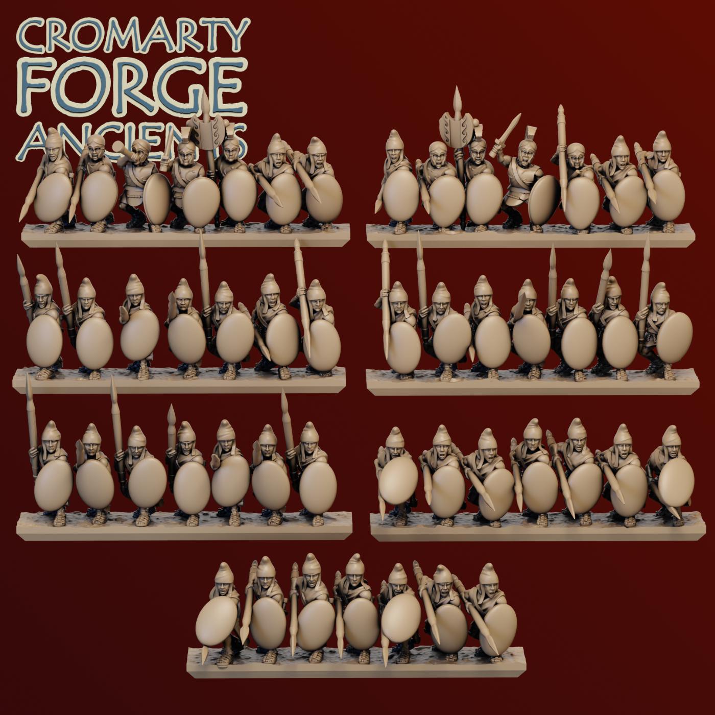 10mm Thracian : Spearmen attacking - Image 2