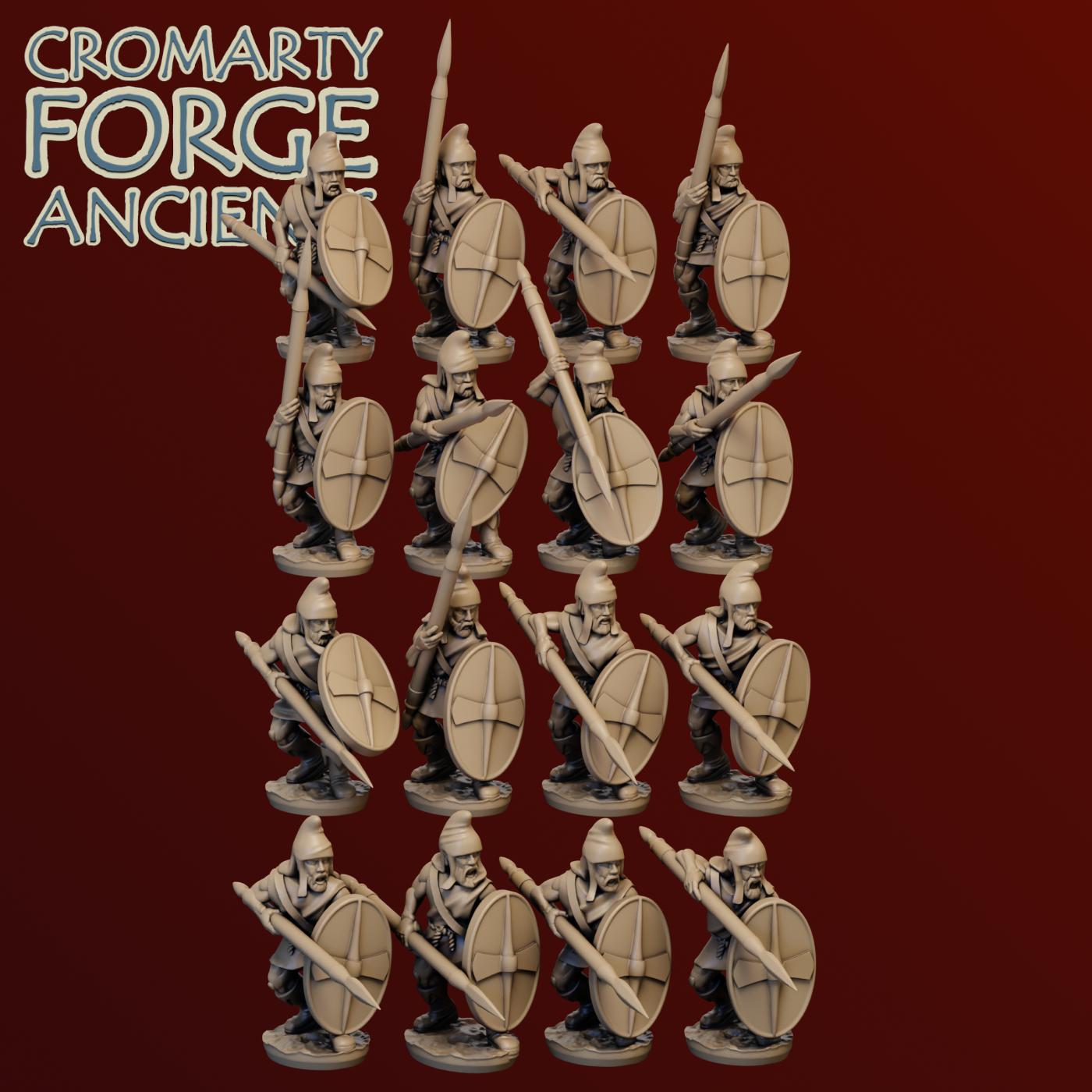 15mm Thracian : Spearmen attacking - Image 4