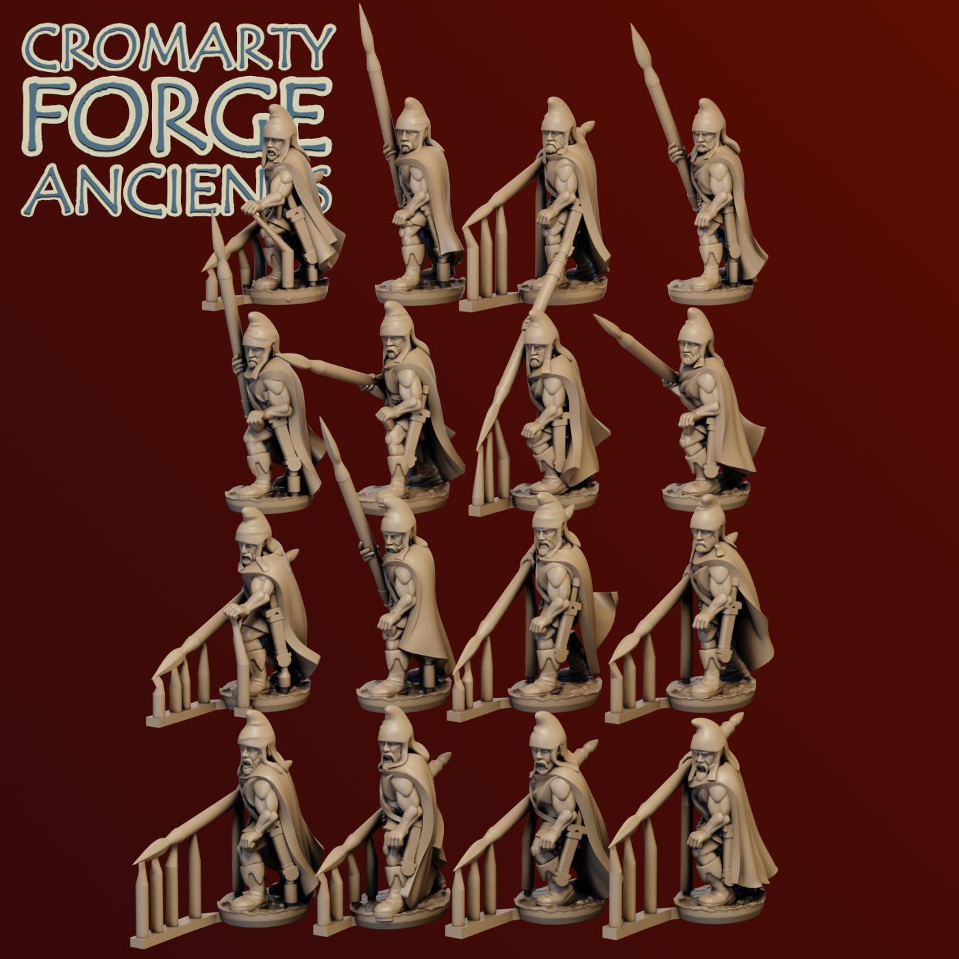 15mm Thracian : Spearmen attacking - Image 3