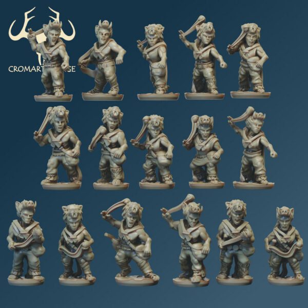 10mm Tribes of Prydain: Slingers - Image 3