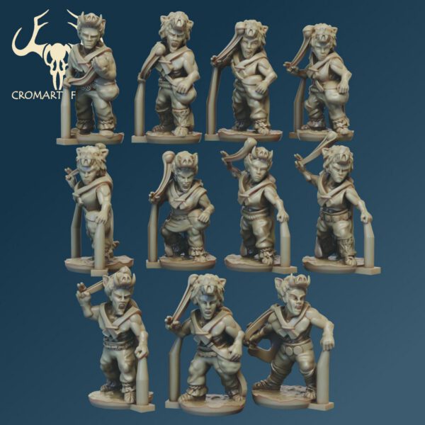 10mm Tribes of Prydain: Slingers - Image 2