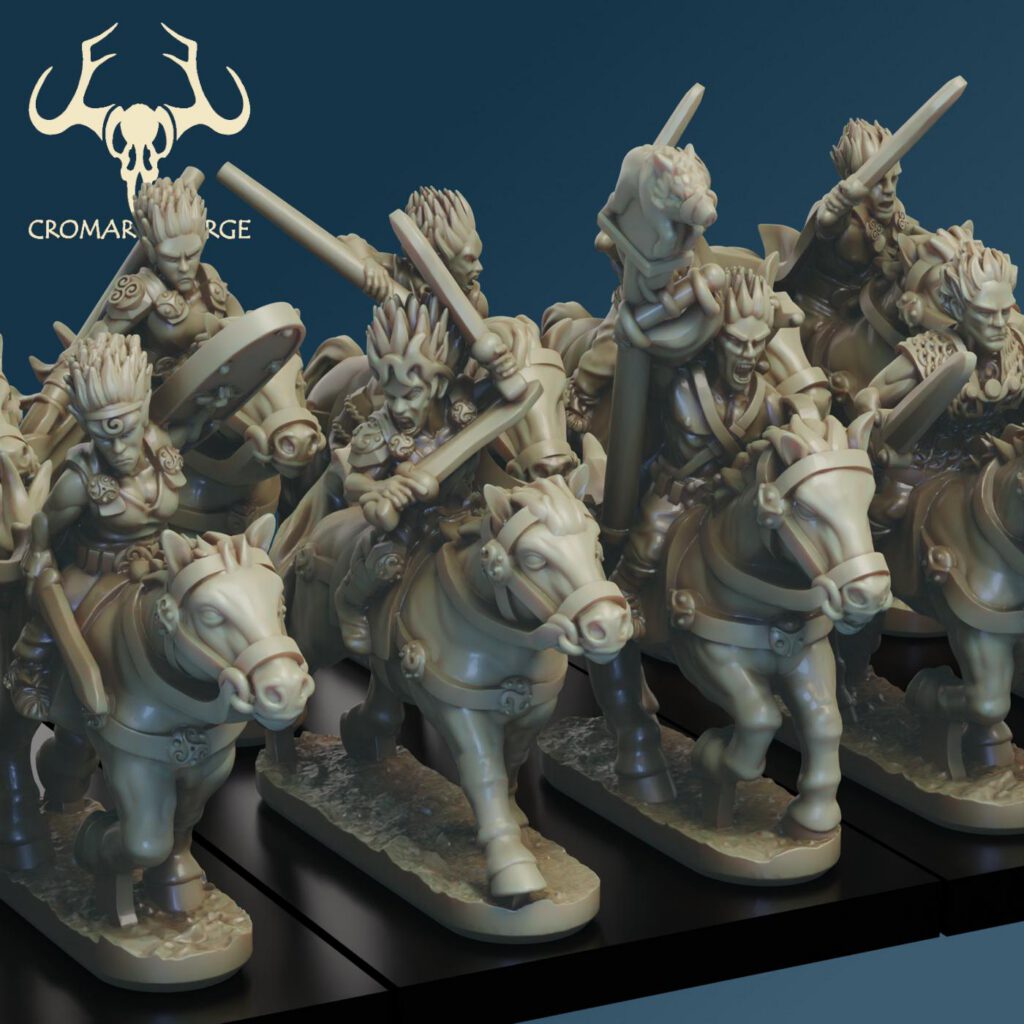 10mm Tribes of Prydain: Cavalry