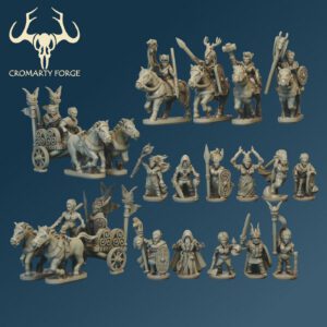 10mm Tribes of Prydain: Command Pack