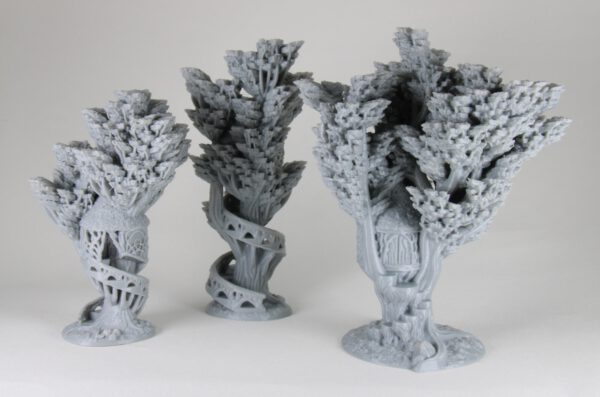 Scenery: Woodlander Tree houses (FDM and Resin) - Image 2