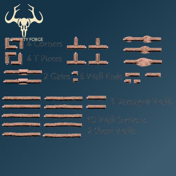 Scenery 10mm: Dry Stone Walls (FDM and Resin) - Image 2