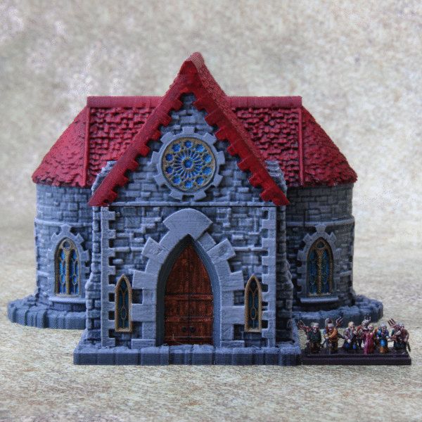 Scenery 10mm: Church (FDM) - Image 4