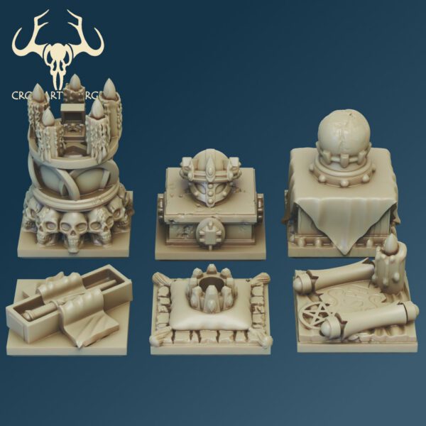 Scenery 10mm: Magic Items (for resin printing) - Image 4