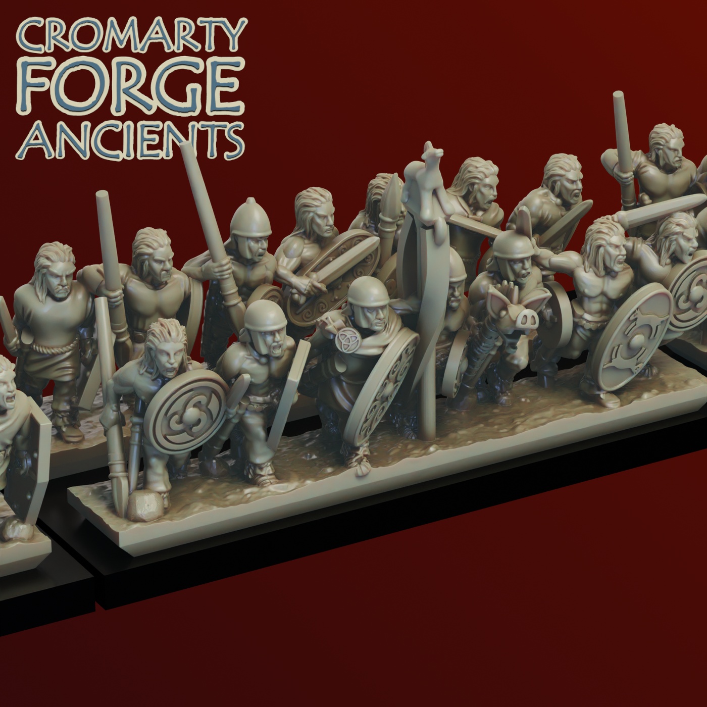 10mm Gallic: Warriors