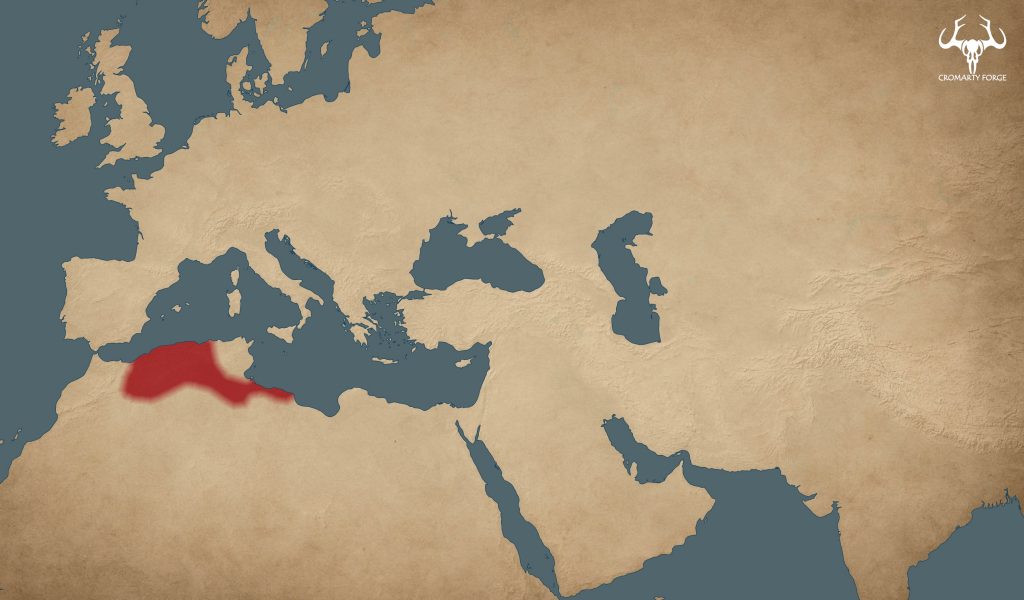 Numidia after the end of the Punic Wars.