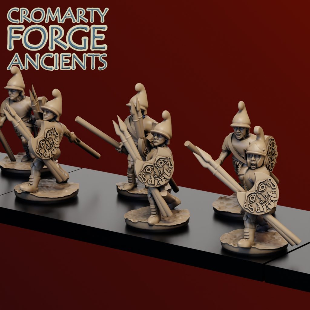 10mm Macedonian: Agrainian Javelins