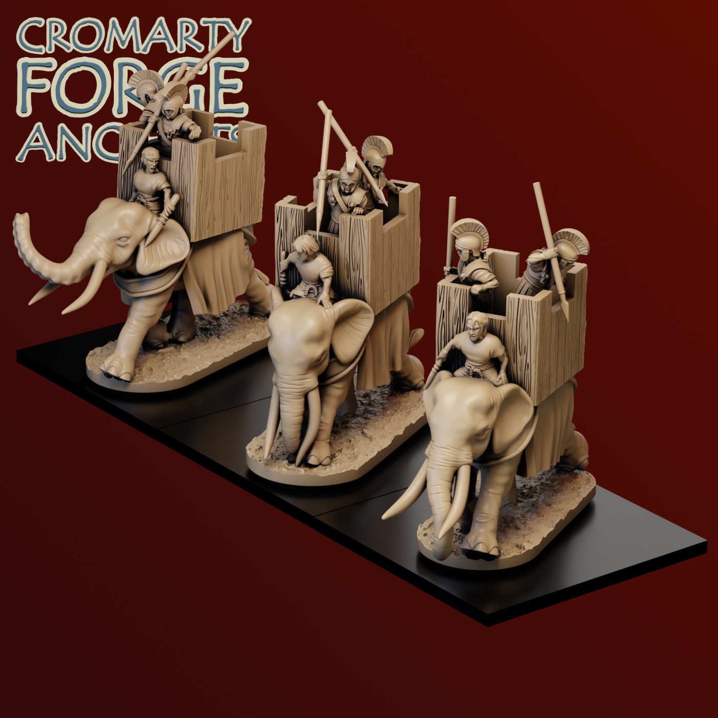 15mm Macedonian: War Elephants - Image 7
