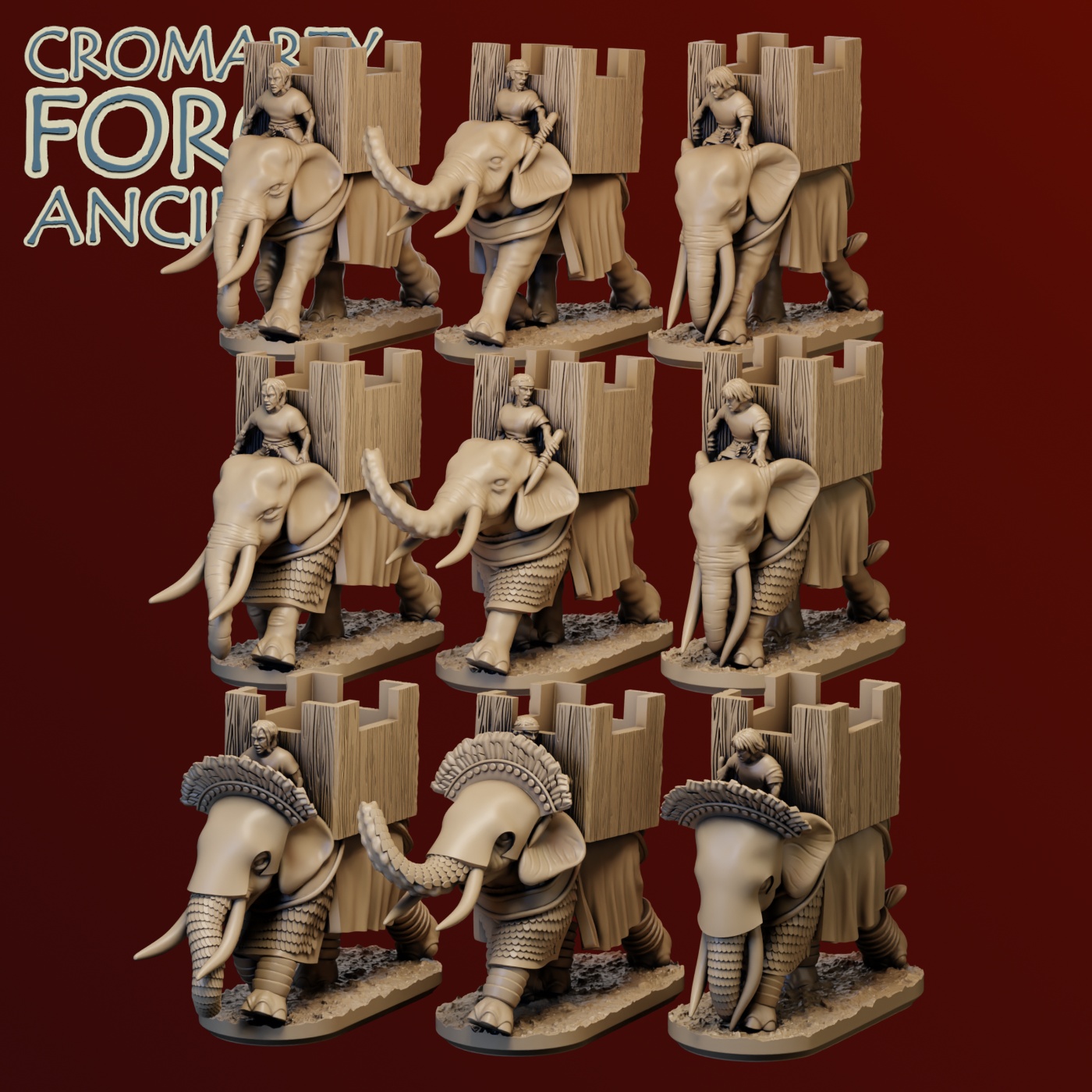 15mm Macedonian: War Elephants - Image 8