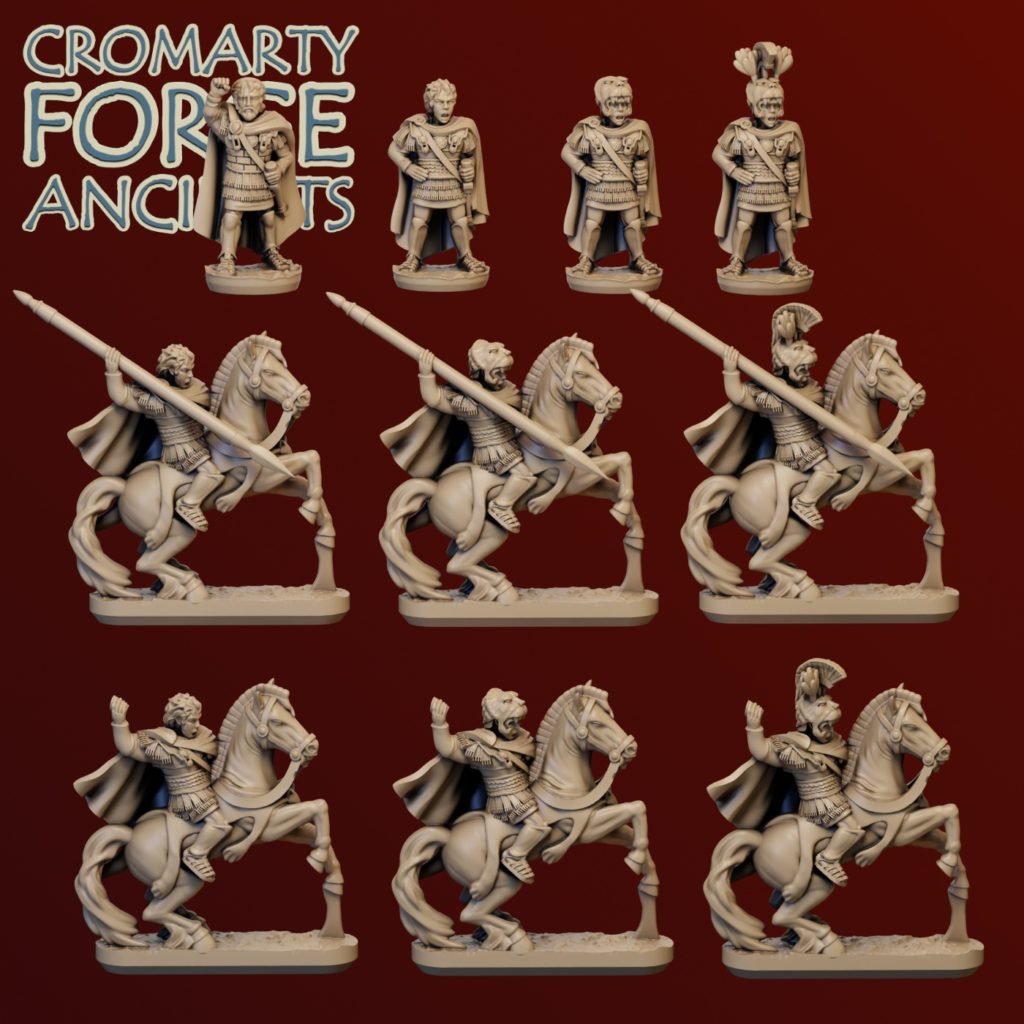 15mm Macedonian: Generals