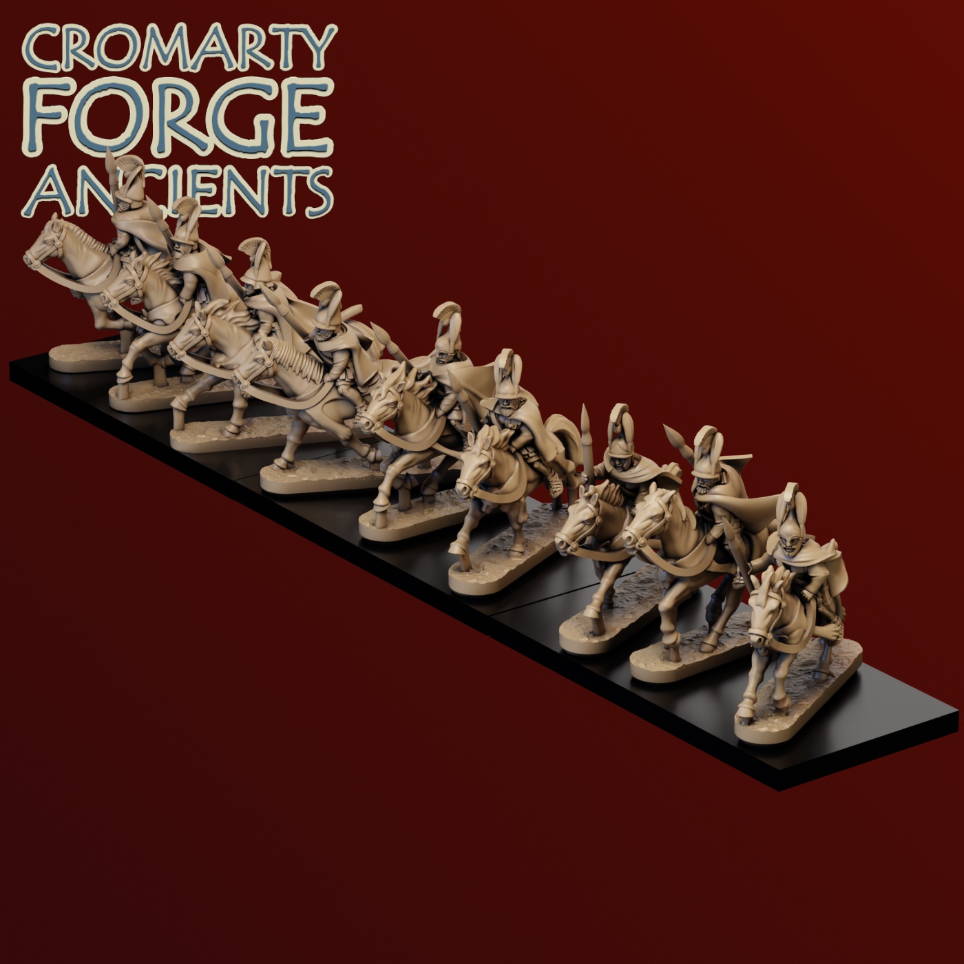 10mm Macedonian: Greek Cavalry Command - Image 2