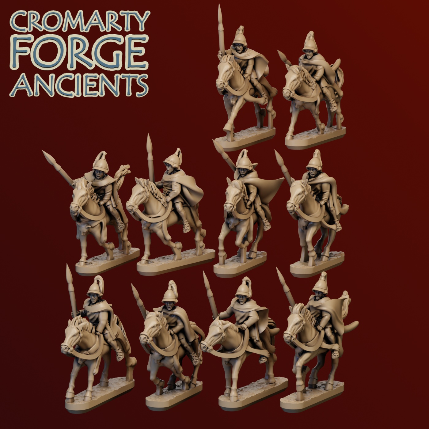 15mm Macedonian: Greek Light Cavalry - Image 3