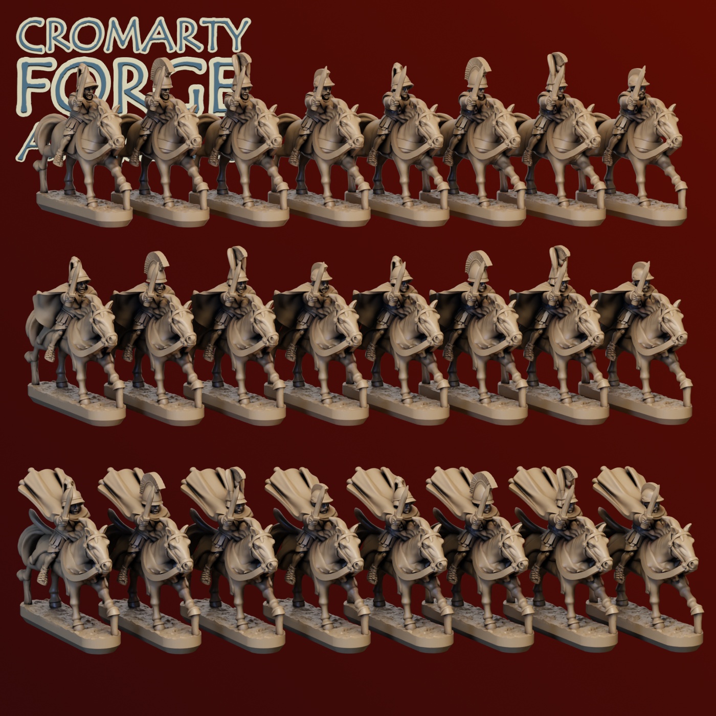 10mm Macedonian: Greek Cavalry Command - Image 4