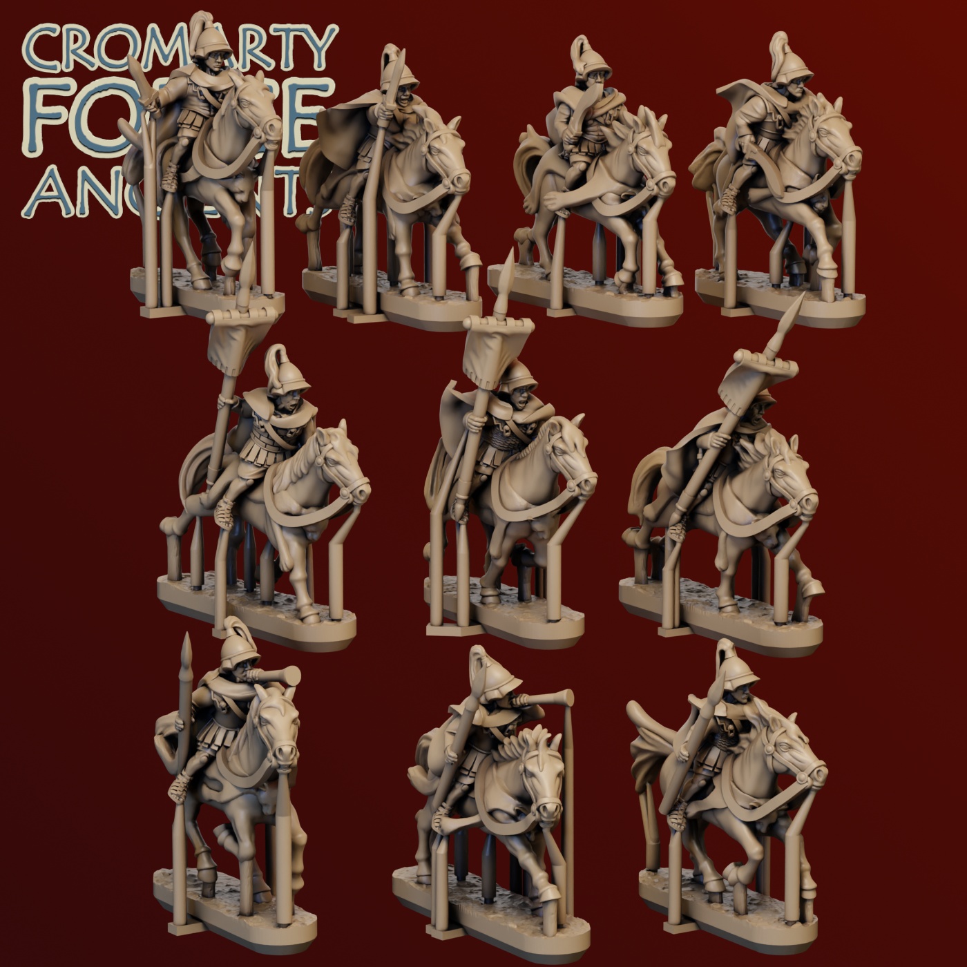 10mm Macedonian: Greek Cavalry Command - Image 3