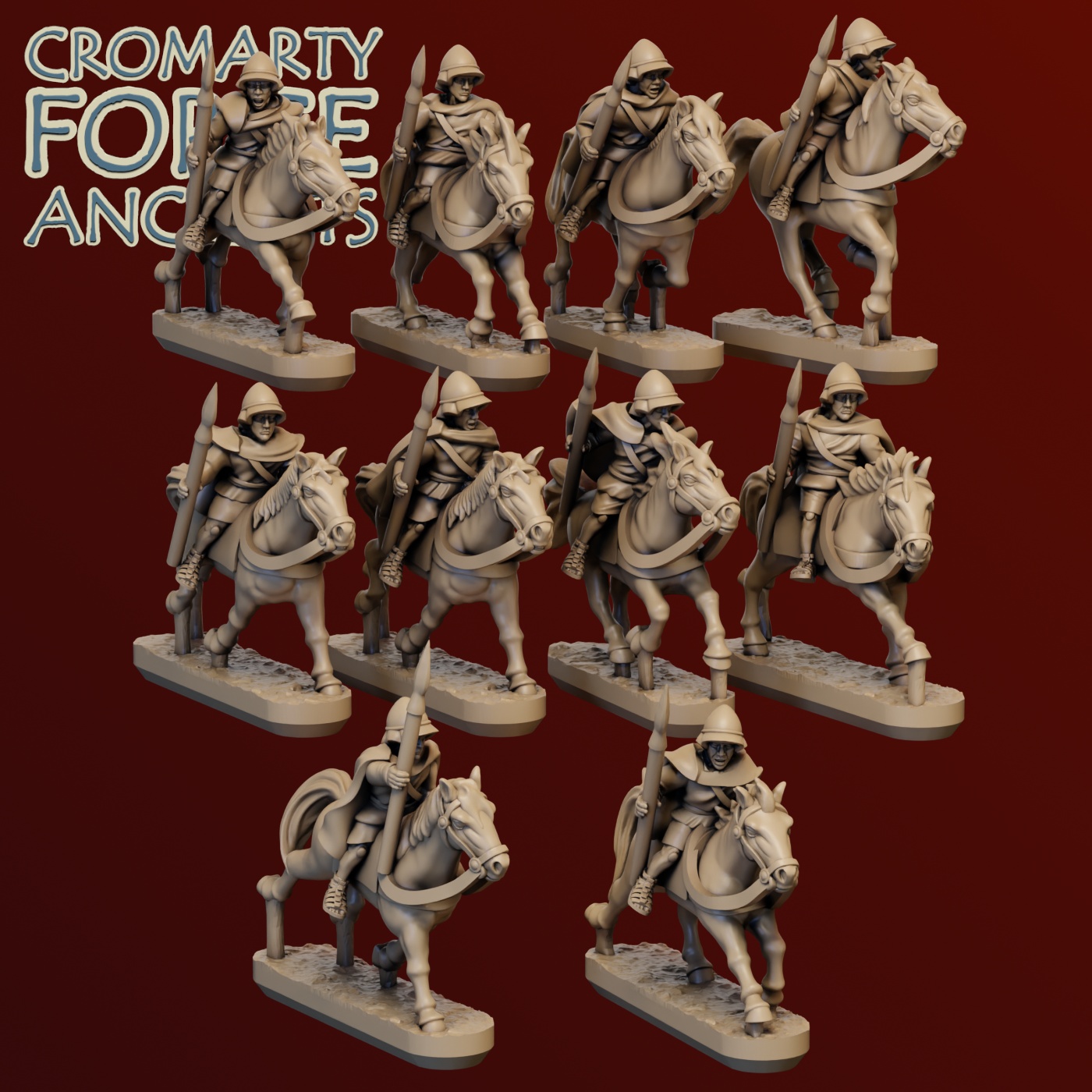 10mm Macedonian: Greek Light Cavalry - Image 3