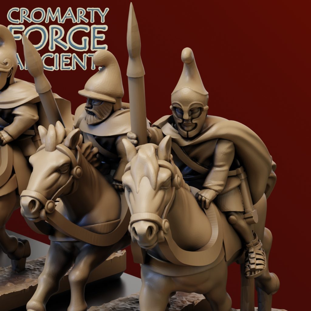10mm Macedonian: Greek Light Cavalry