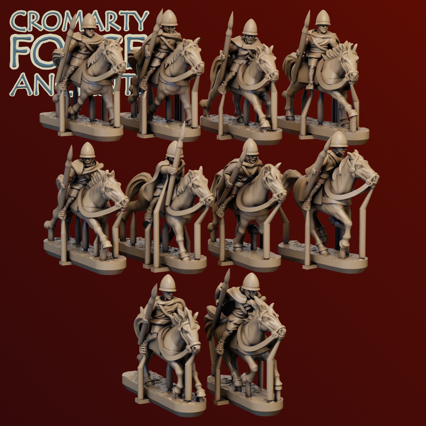 10mm Macedonian: Greek Light Cavalry - Image 5