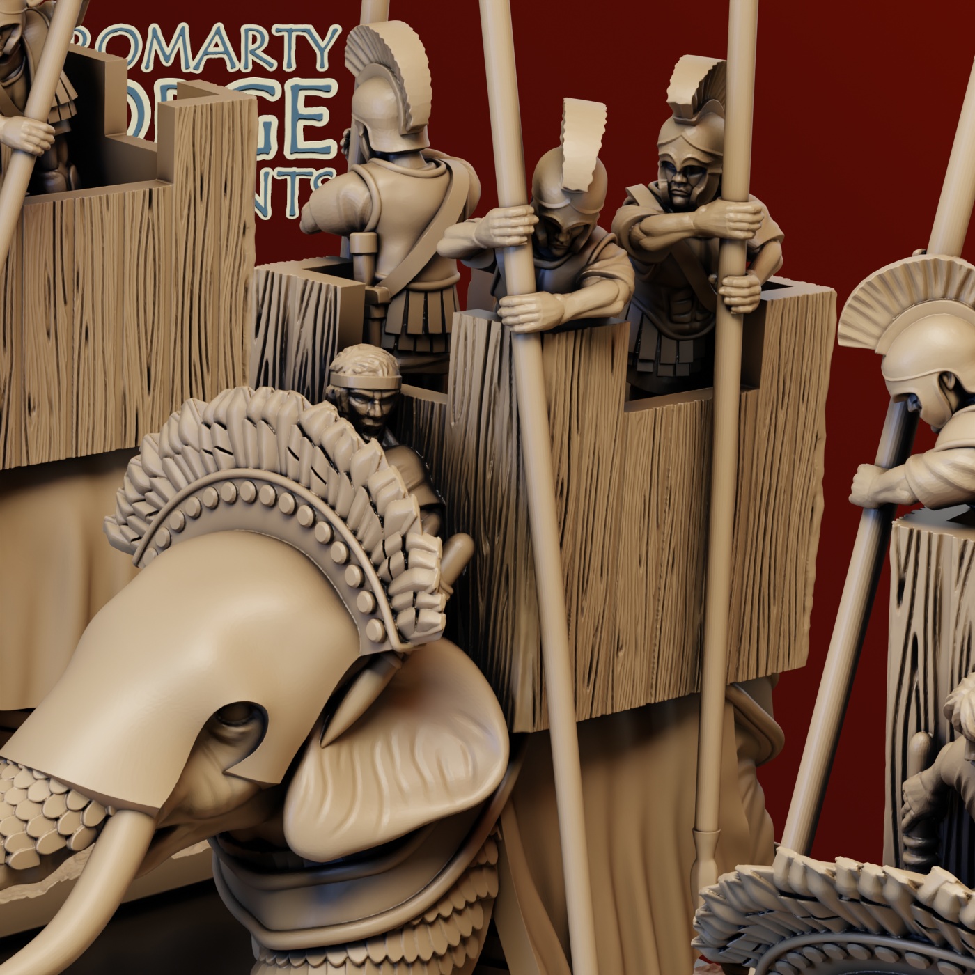 15mm Macedonian: War Elephants - Image 4