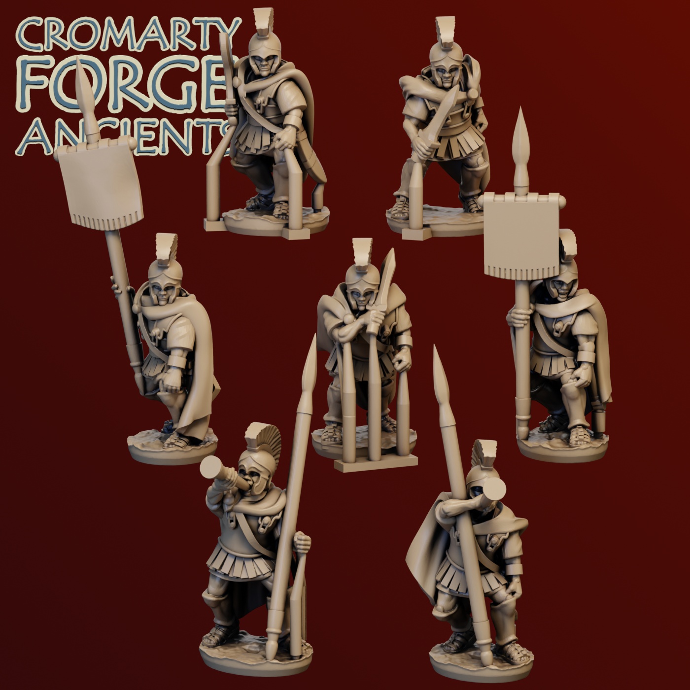 15mm Macedonian: Hypaspists Command - Image 4
