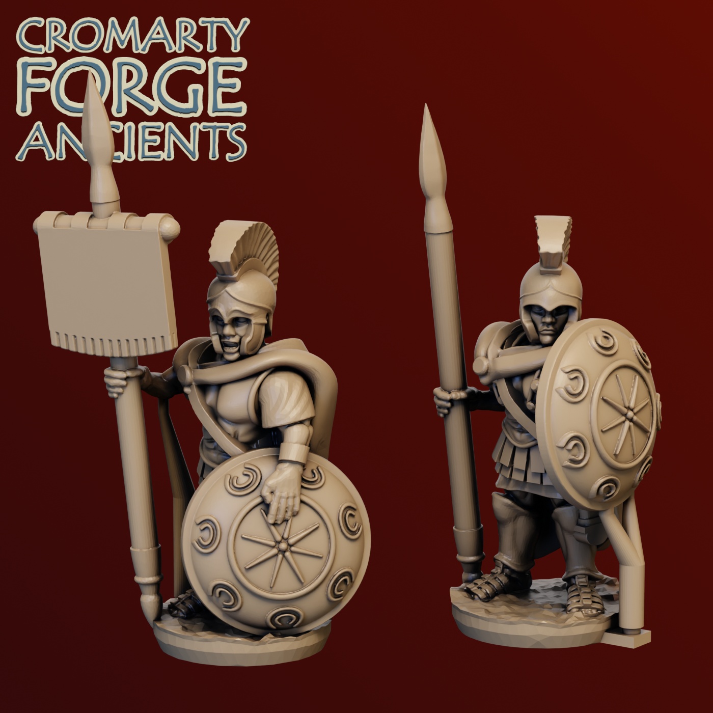 10mm Macedonian: Hypaspists Command - Image 4