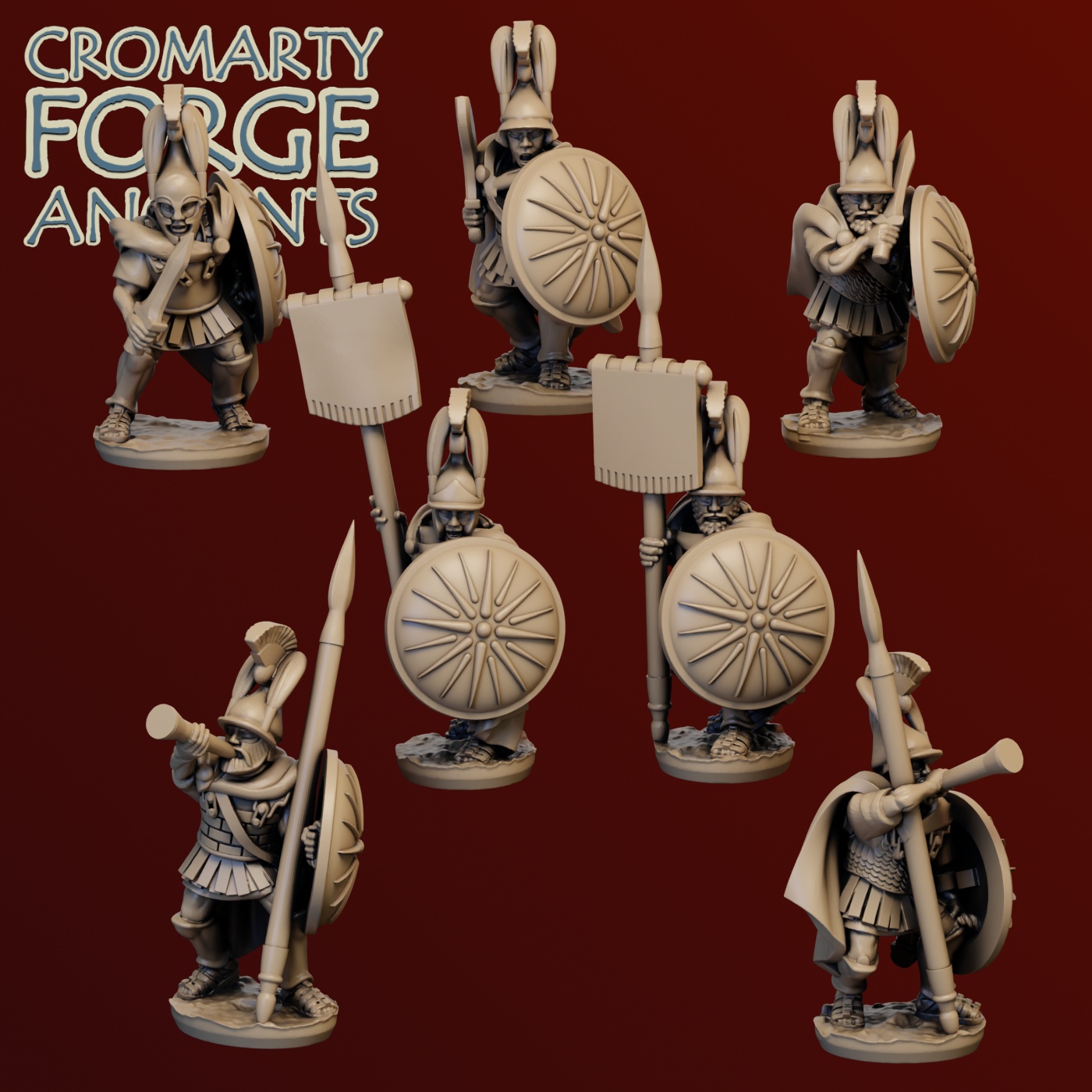 15mm Macedonian: Hypaspists Command - Image 2