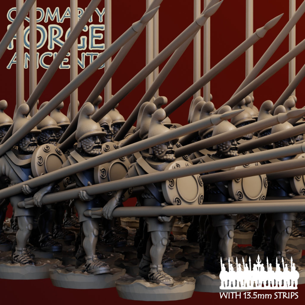 15mm Macedonian: Light Phalangites