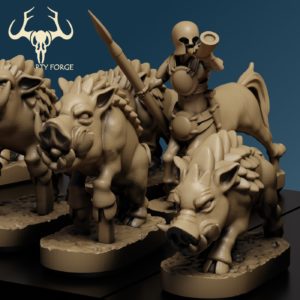 10mm Homeric Beastkin Battle Boars