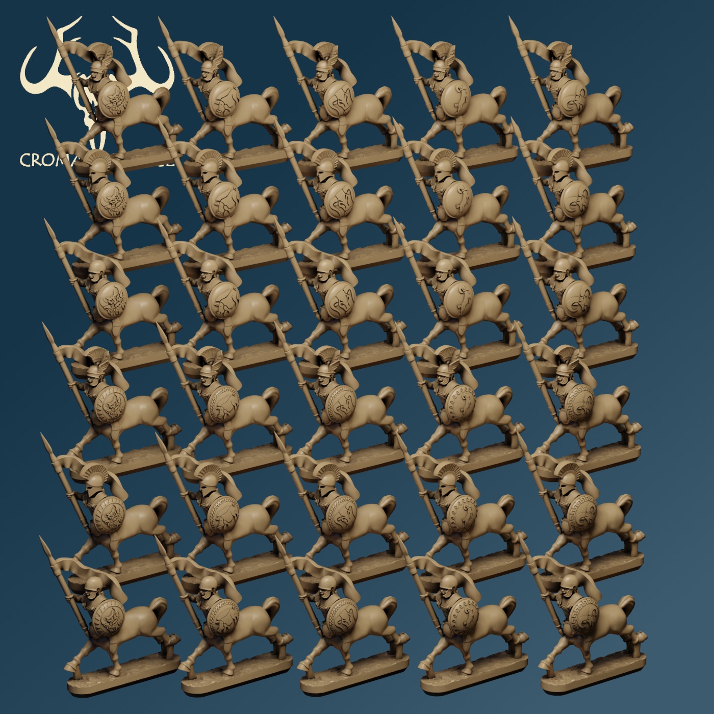10mm Homeric Beastkin Centaur Skirmishers - Image 5